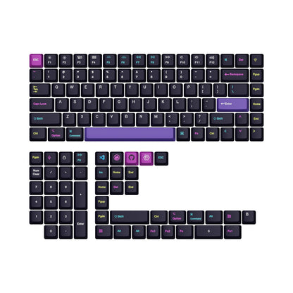 Keychron PBT Developer Keycap Set, OEM Profile, PBT Dye Sub