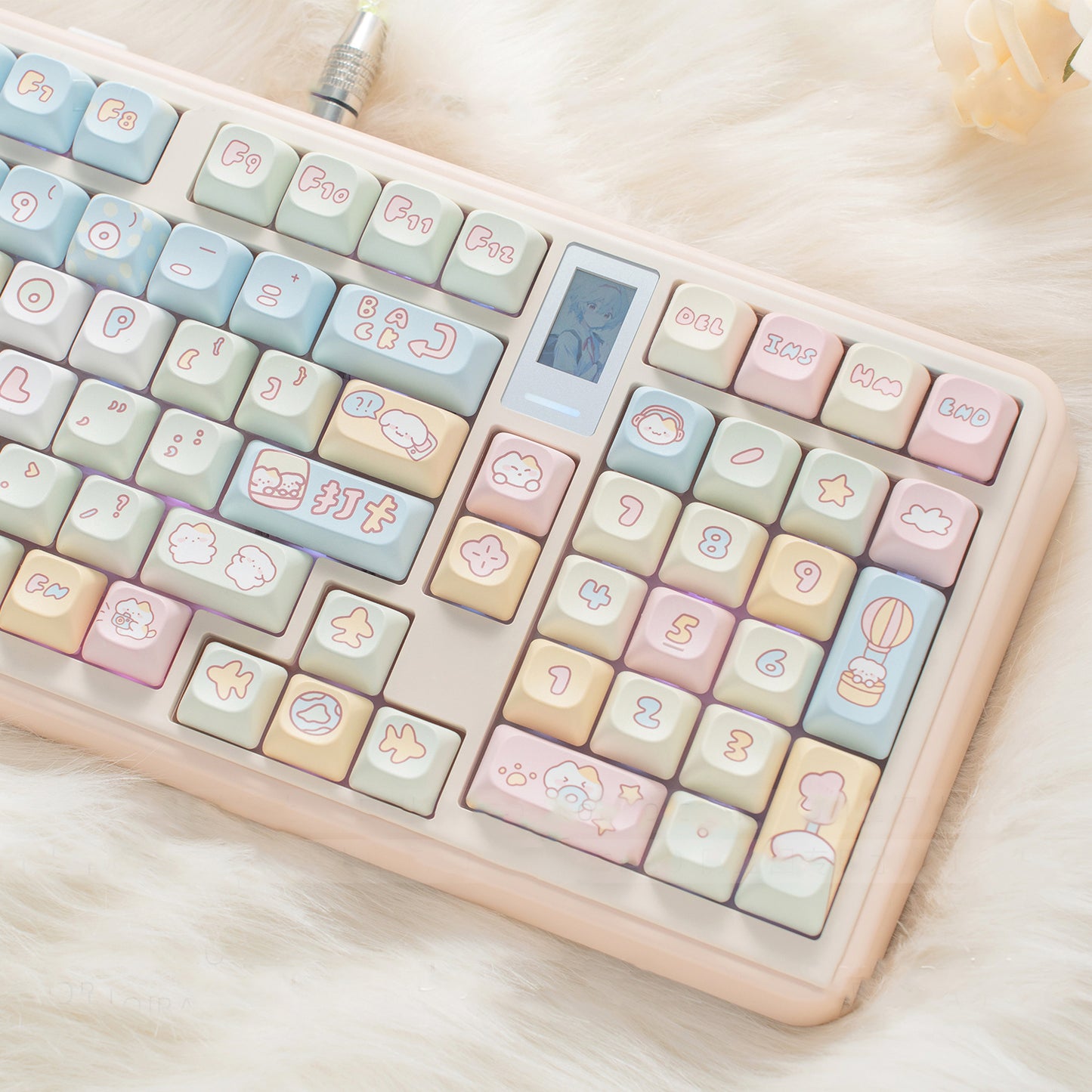OMO100 Mechanical Keyboard with LCD Screen Barebone