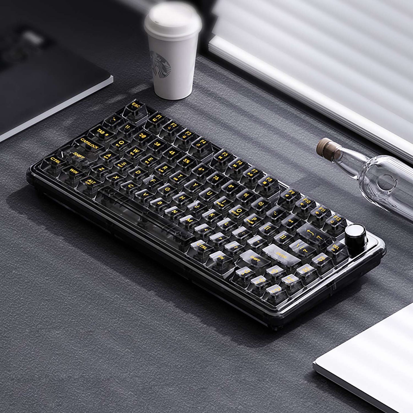Weikav ONE75 Transparent Mechanical Keyboard