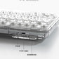 Weikav ONE75 Transparent Mechanical Keyboard