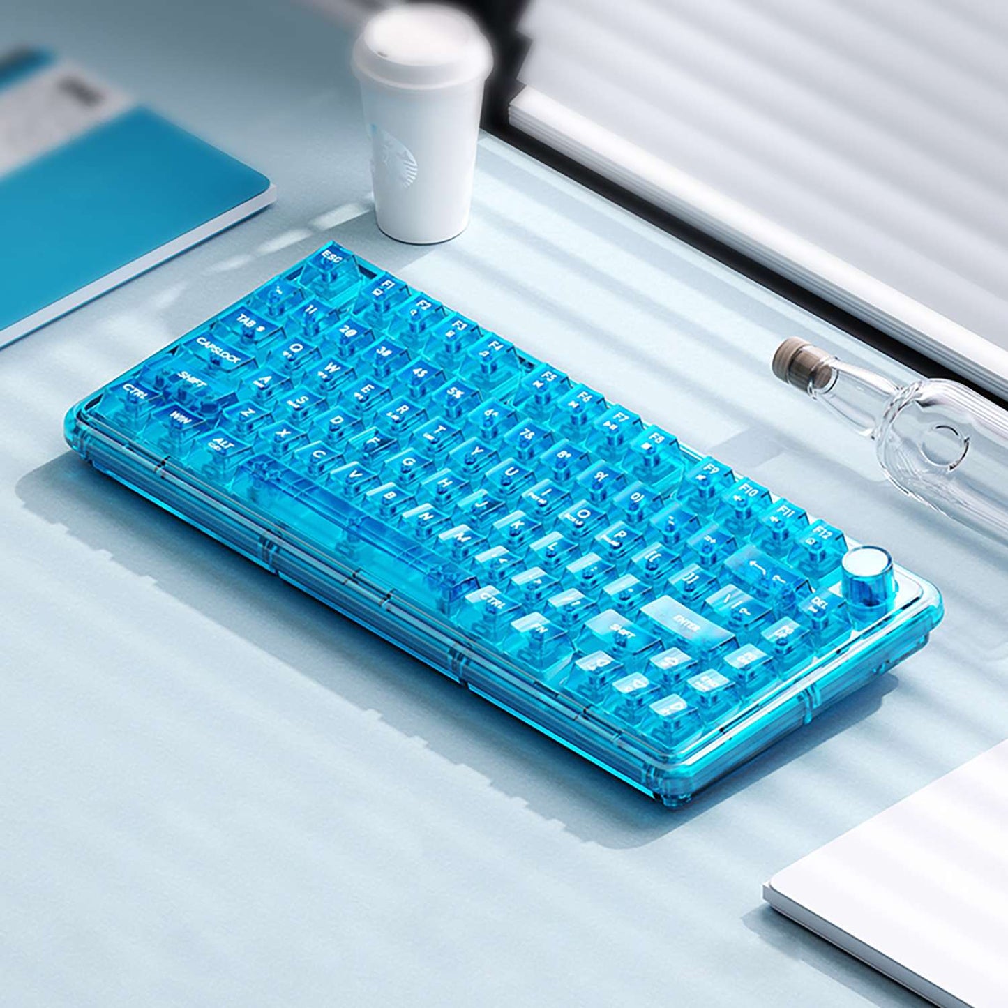 Weikav ONE75 Transparent Mechanical Keyboard