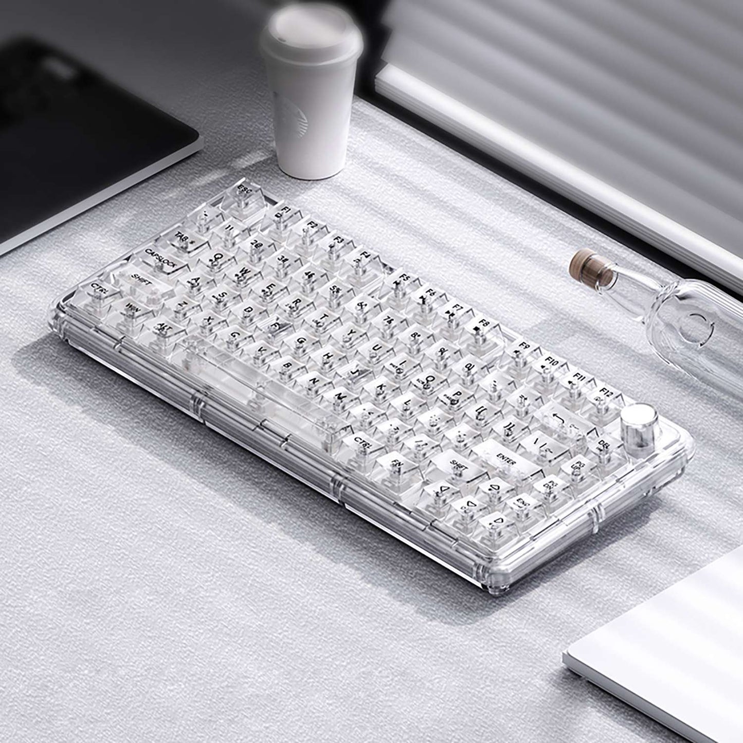 Weikav ONE75 Transparent Mechanical Keyboard
