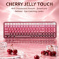 SK521 Cute Crystal Jelly 99% Keyboard