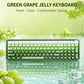 SK521 Cute Crystal Jelly 99% Keyboard