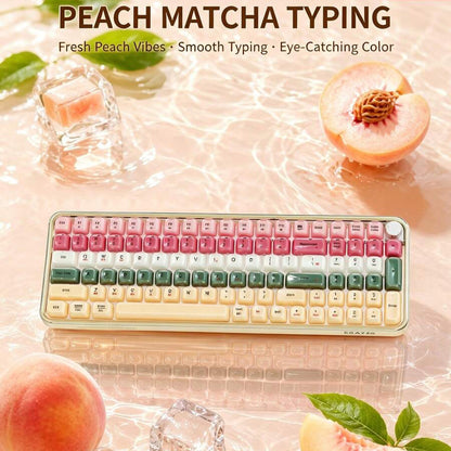 SK521 Cute Crystal Jelly 99% Keyboard