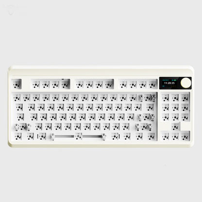 iBlancod YK830 Pro TKL Mechanical Keyboard with Knob & Screen Barebone