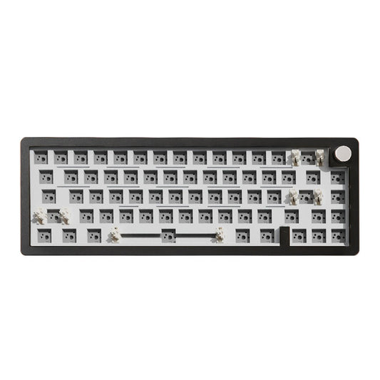 Yunzii AL66 Aluminum Mechanical Keyboard Barebone - Black