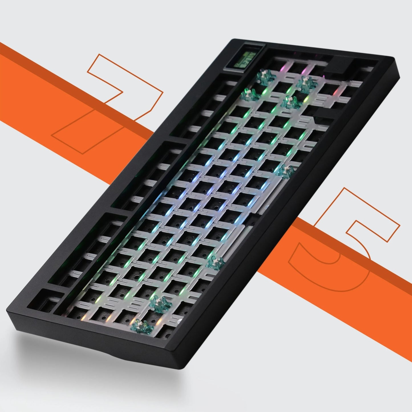 Zuoya GMK81 Mechanical Keyboard with LED Screen
