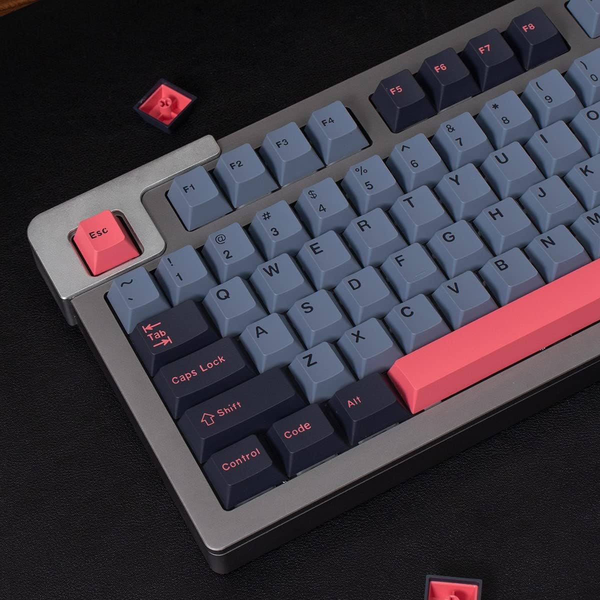 GMK 8008 Red Keycap Set, Cherry Profile, Double Shot ABS Key Cap