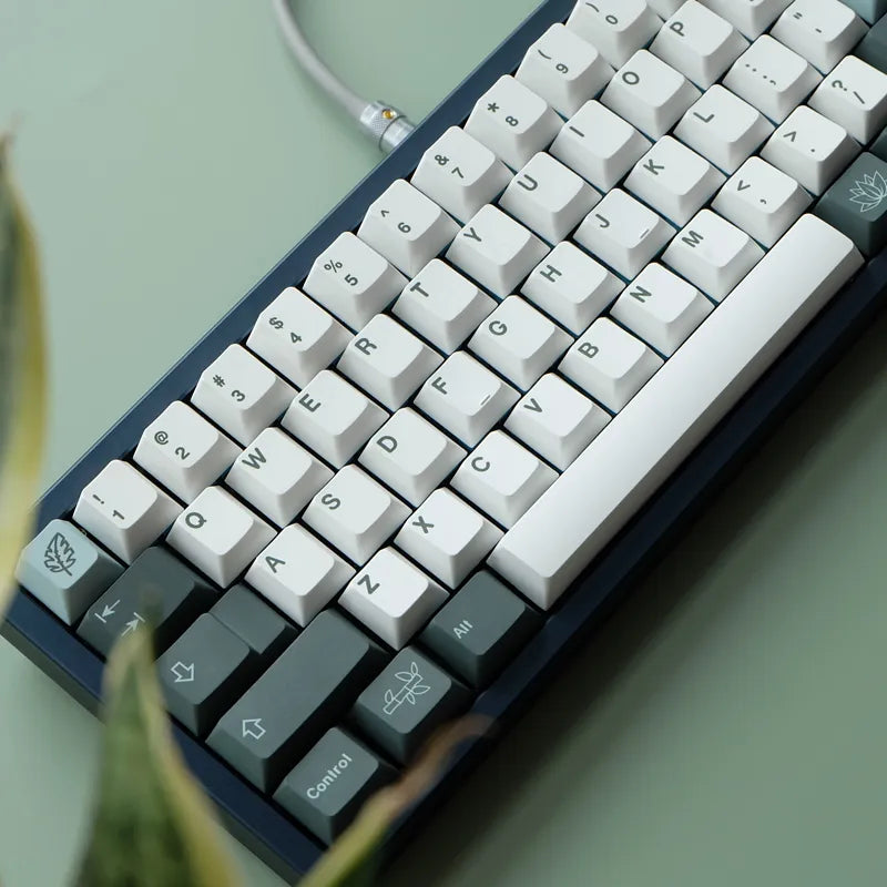 GMK Botanical (English) Keycap Set, Cherry Profile, Dye Sub PBT Key Cap