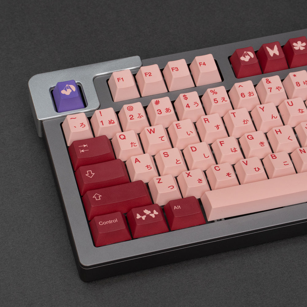 GMK Blossom Keycap Set, Cherry Profile, PBT Dye Sub Key Cap