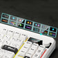 iBlancod YK830 Pro TKL Mechanical Keyboard with Knob & Screen Barebone