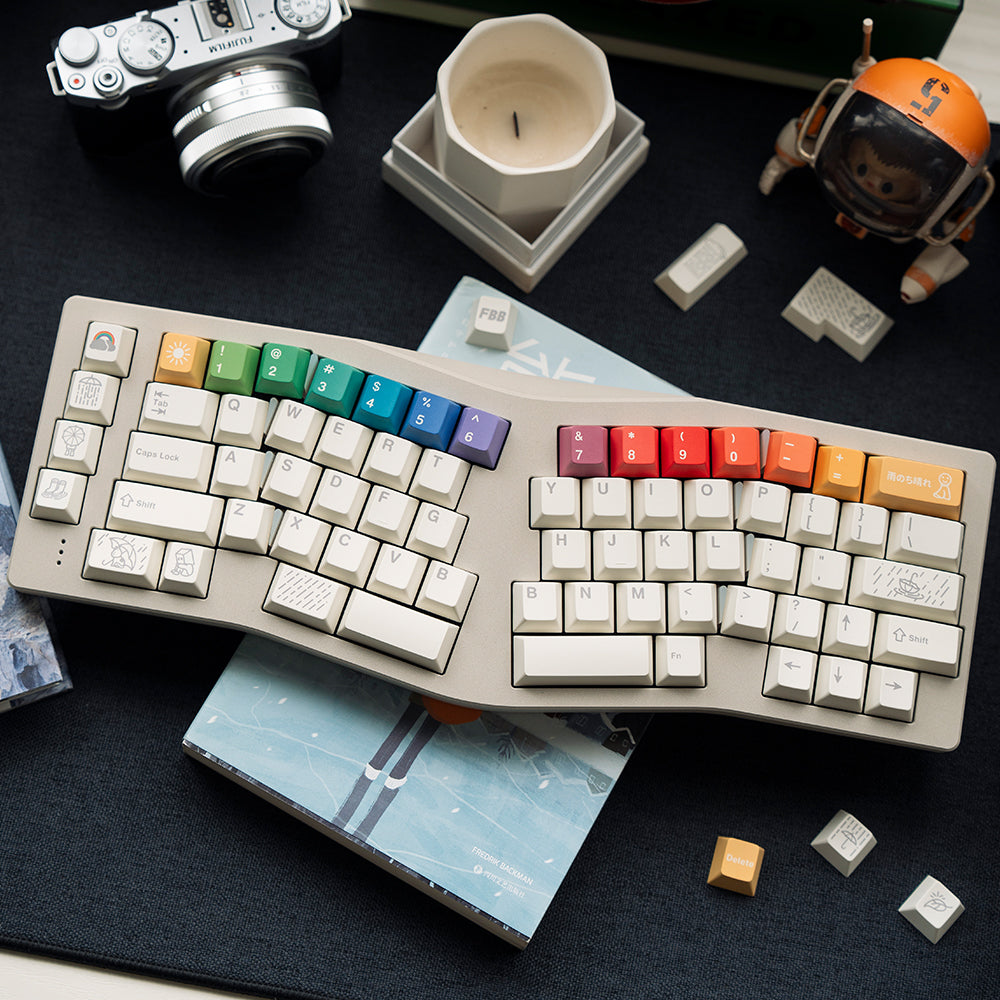 FBB After the Rain Dark/Light Keycap Set, Cherry Profile, Dye Sub PBT Key Cap