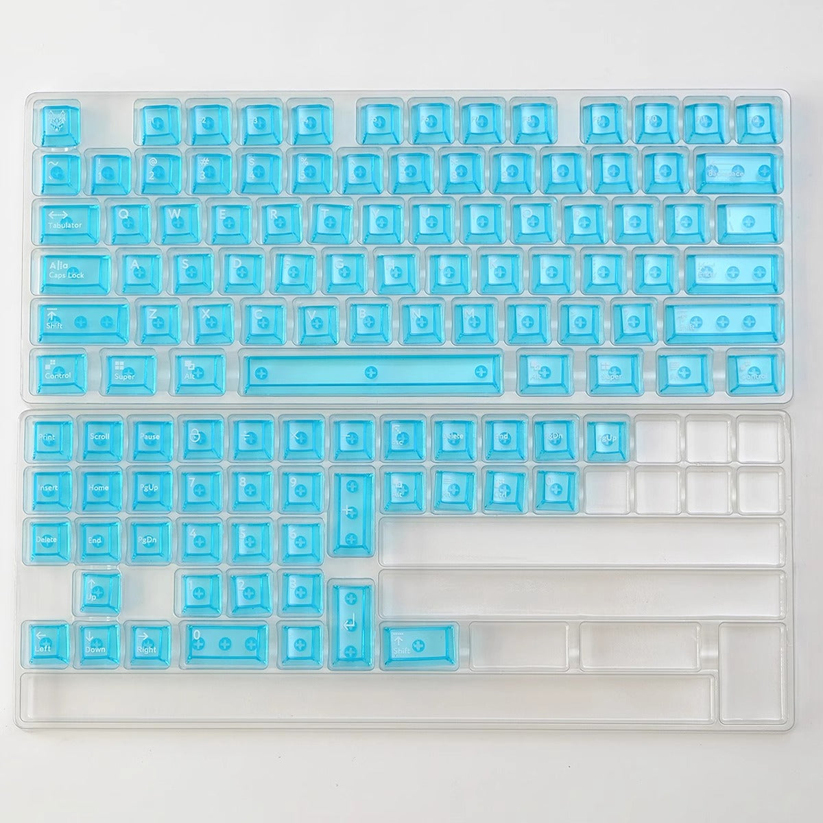 Aifei Transparent Keycap Set, Cherry Profile