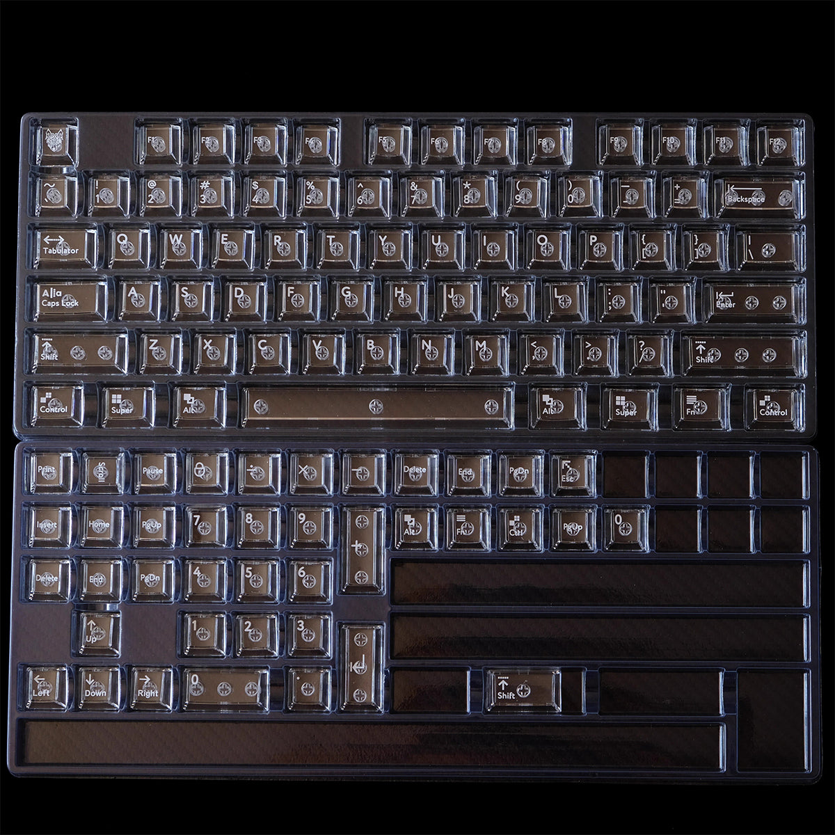 Aifei Transparent Keycap Set, Cherry Profile