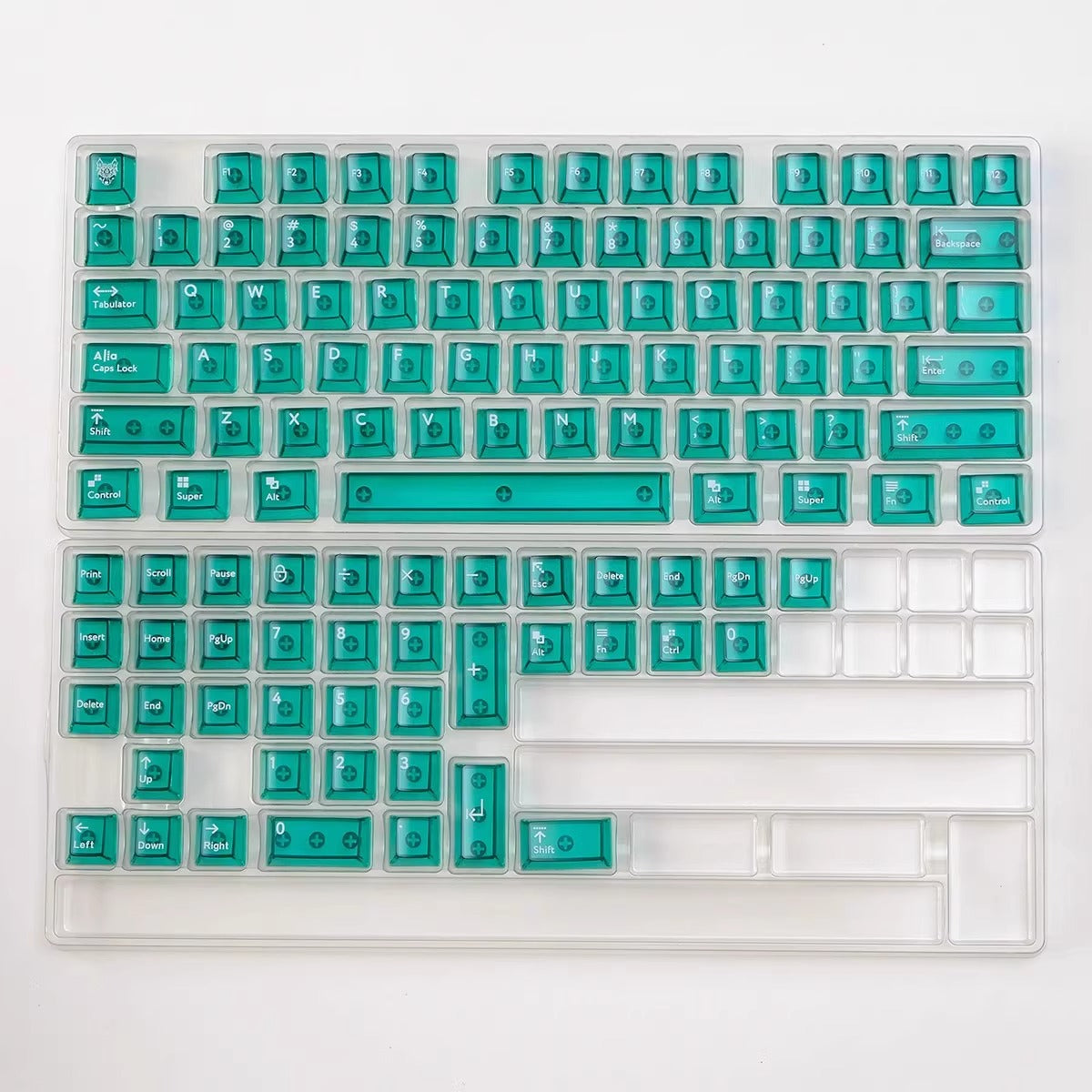 Aifei Transparent Keycap Set, Cherry Profile