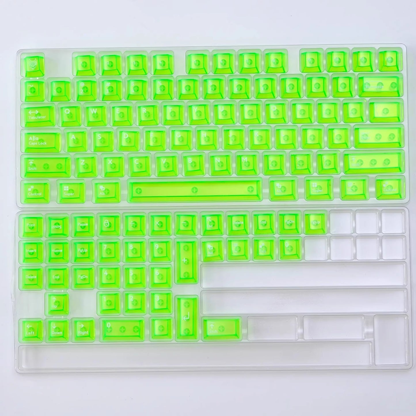 Aifei Transparent Keycap Set, Cherry Profile