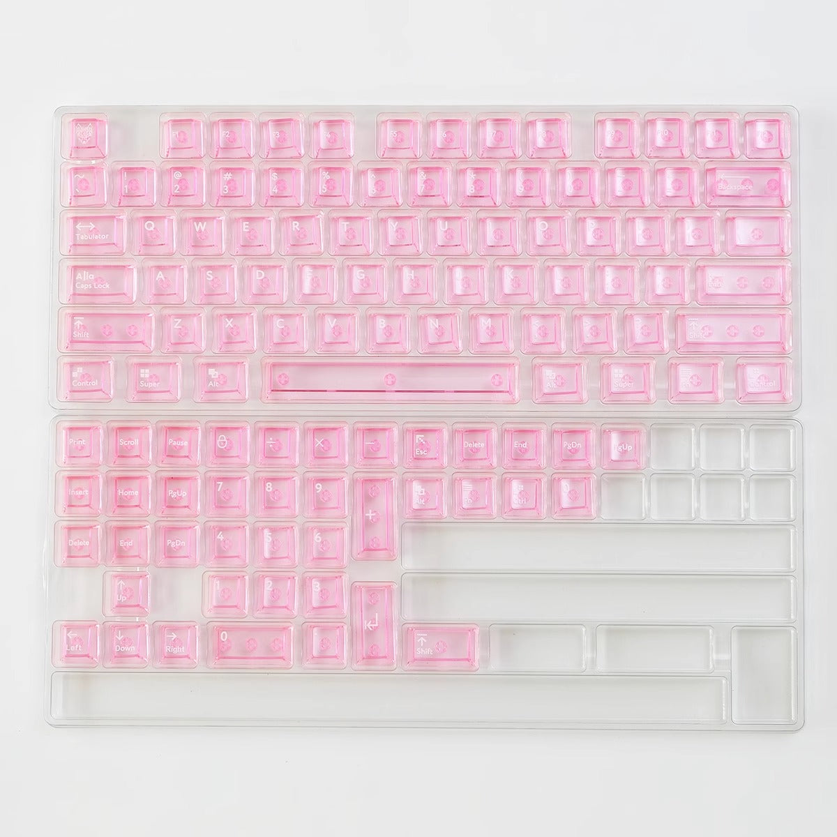 Aifei Transparent Keycap Set, Cherry Profile