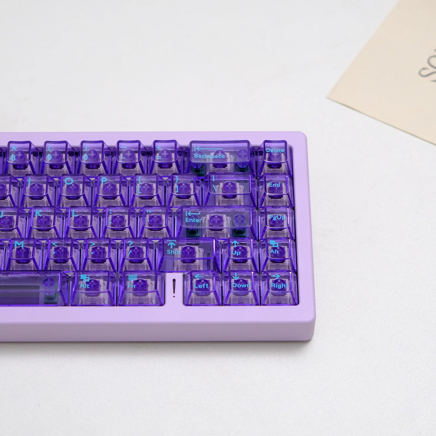 Aifei Transparent Keycap Set, Cherry Profile