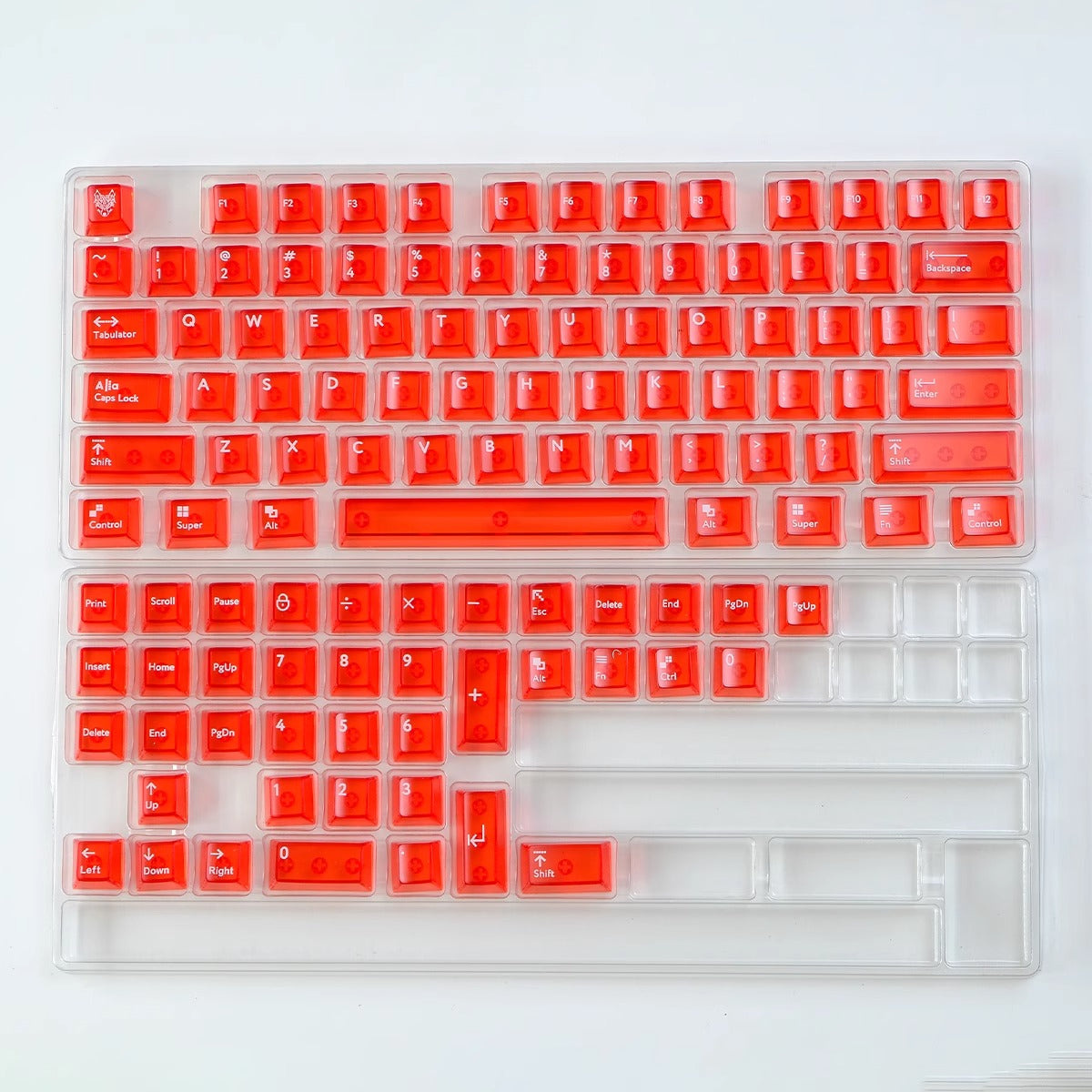 Aifei Transparent Keycap Set, Cherry Profile