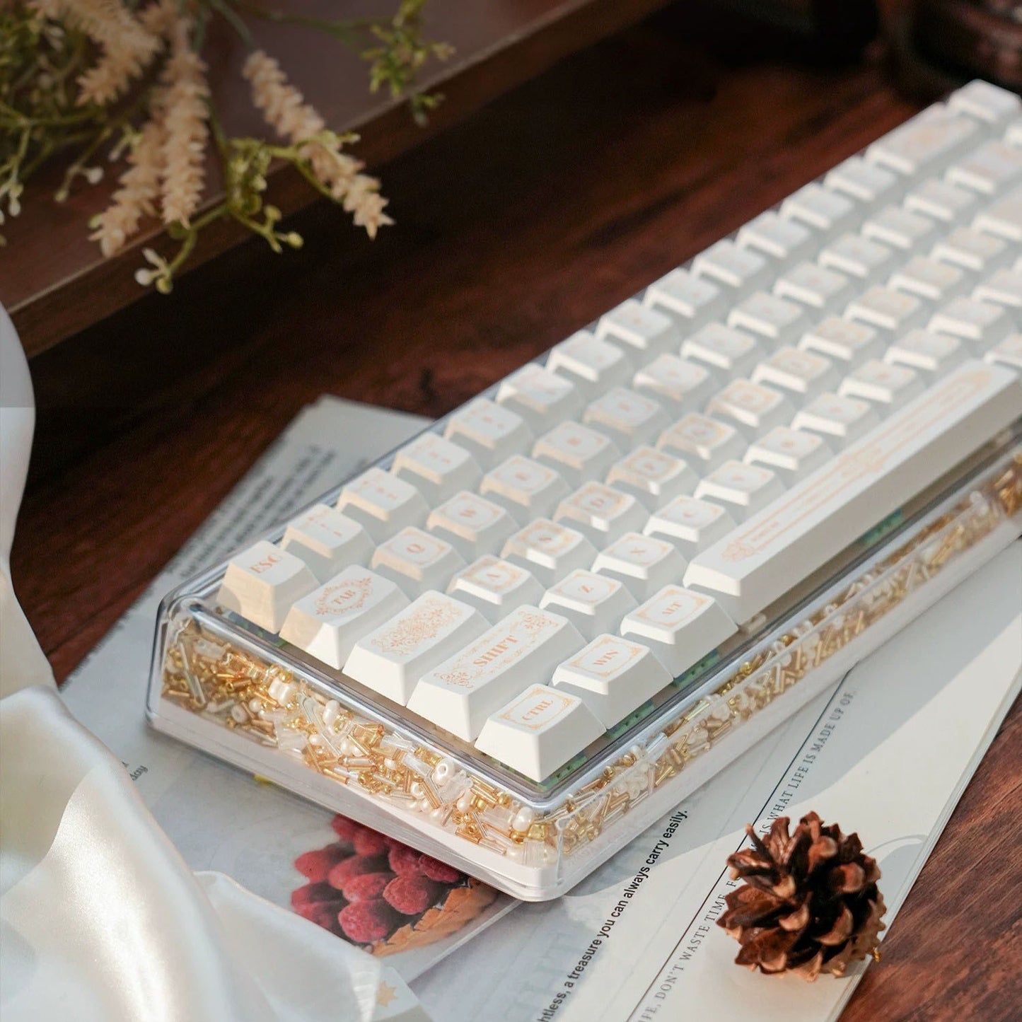 Ainbell Base68 Flowing Light Cute Custom Design Keyboard