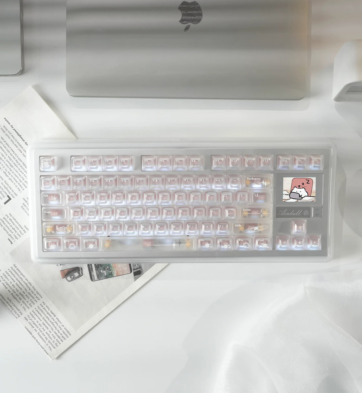 Ainbell Base81 Cute Custom Design Keyboard