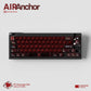 Deadline AirAnchor Keycap Set, Cherry Profile, Transparent PC Key Cap