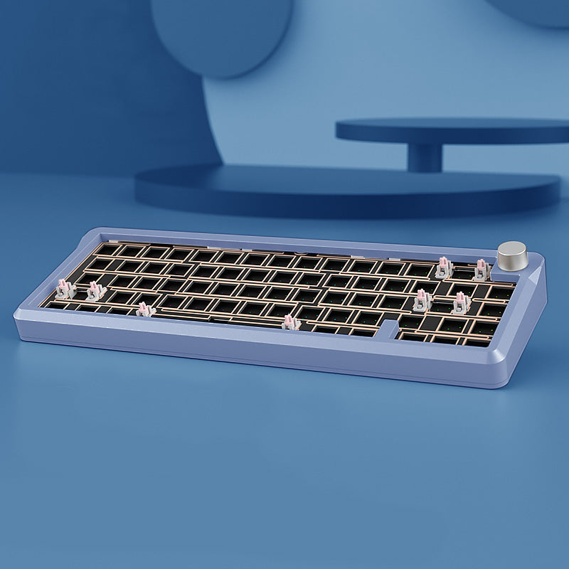 HJS AL65 Aluminum Wired Mechanical Keyboard Barebone