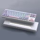 HJS AL70 Aluminum Mechanical Keyboard Barebone/Assembled