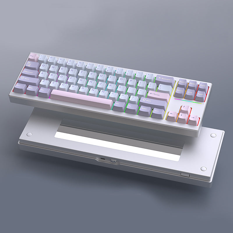 HJS AL70 Aluminum Mechanical Keyboard Barebone/Assembled