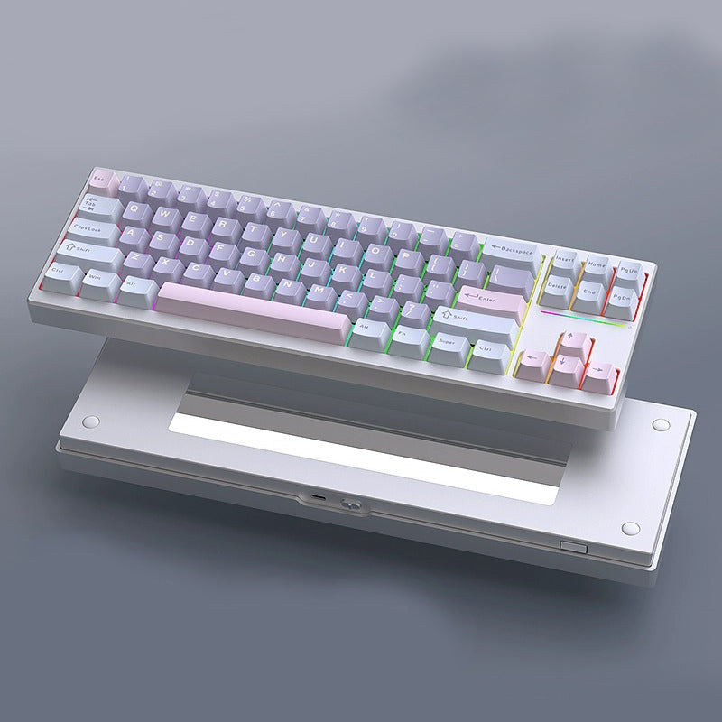 HJS AL70 Aluminum Mechanical Keyboard Barebone/Assembled