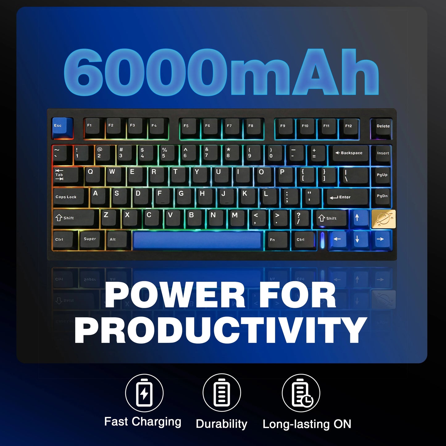Yunzii AL75 Pro Aluminum Mechanical Keyboard