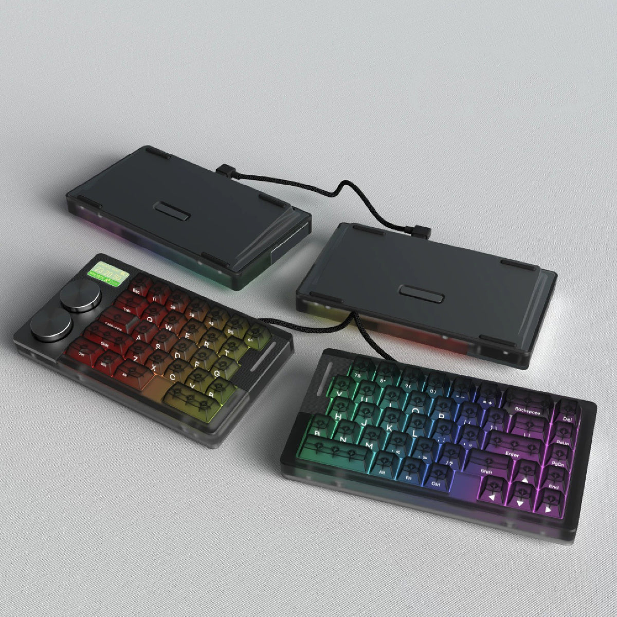 MMD Alice Matt65 Split Mechanical Keyboard