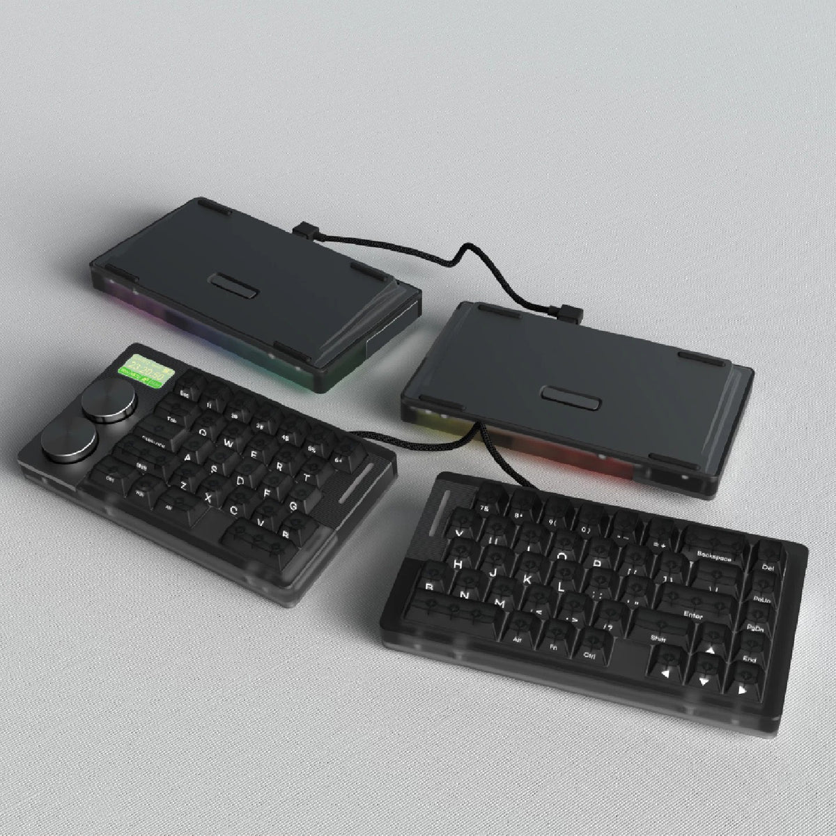 MMD Alice Matt65 Split Mechanical Keyboard