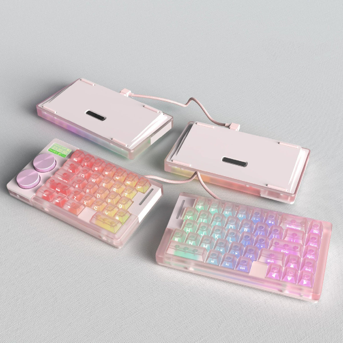MMD Alice Matt65 Split Mechanical Keyboard