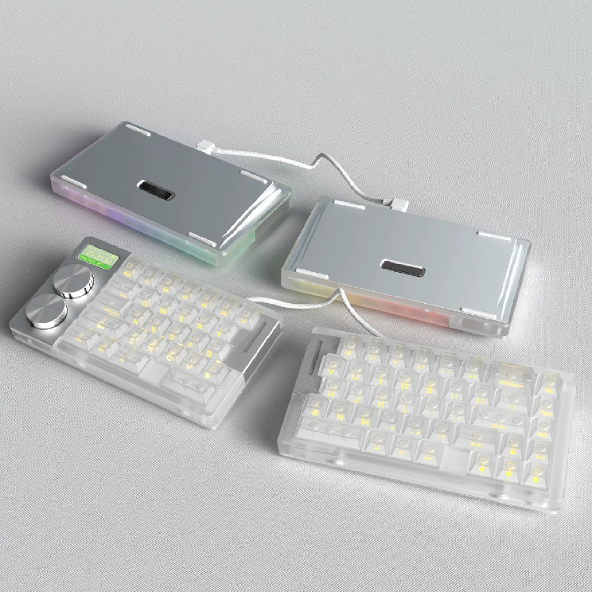 MMD Alice Matt65 Split Mechanical Keyboard