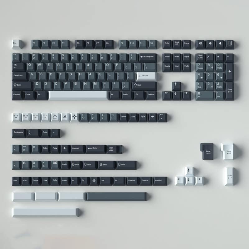 GMK Apollo Keycap Set, Cherry Profile, Double Shot PBT Key Cap