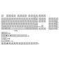Apple Style Keycap Set, Building Block Style, Dye Sub PBT