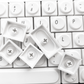 Apple Style Keycap Set, Building Block Style, Dye Sub PBT