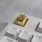 Rose Genuine Silver Artisan Keycap