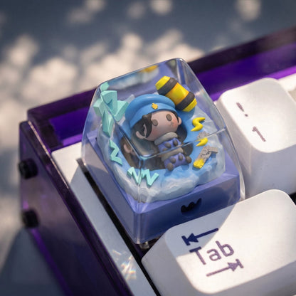 Overwatch Heroes Artisan Resin 3D Keycap