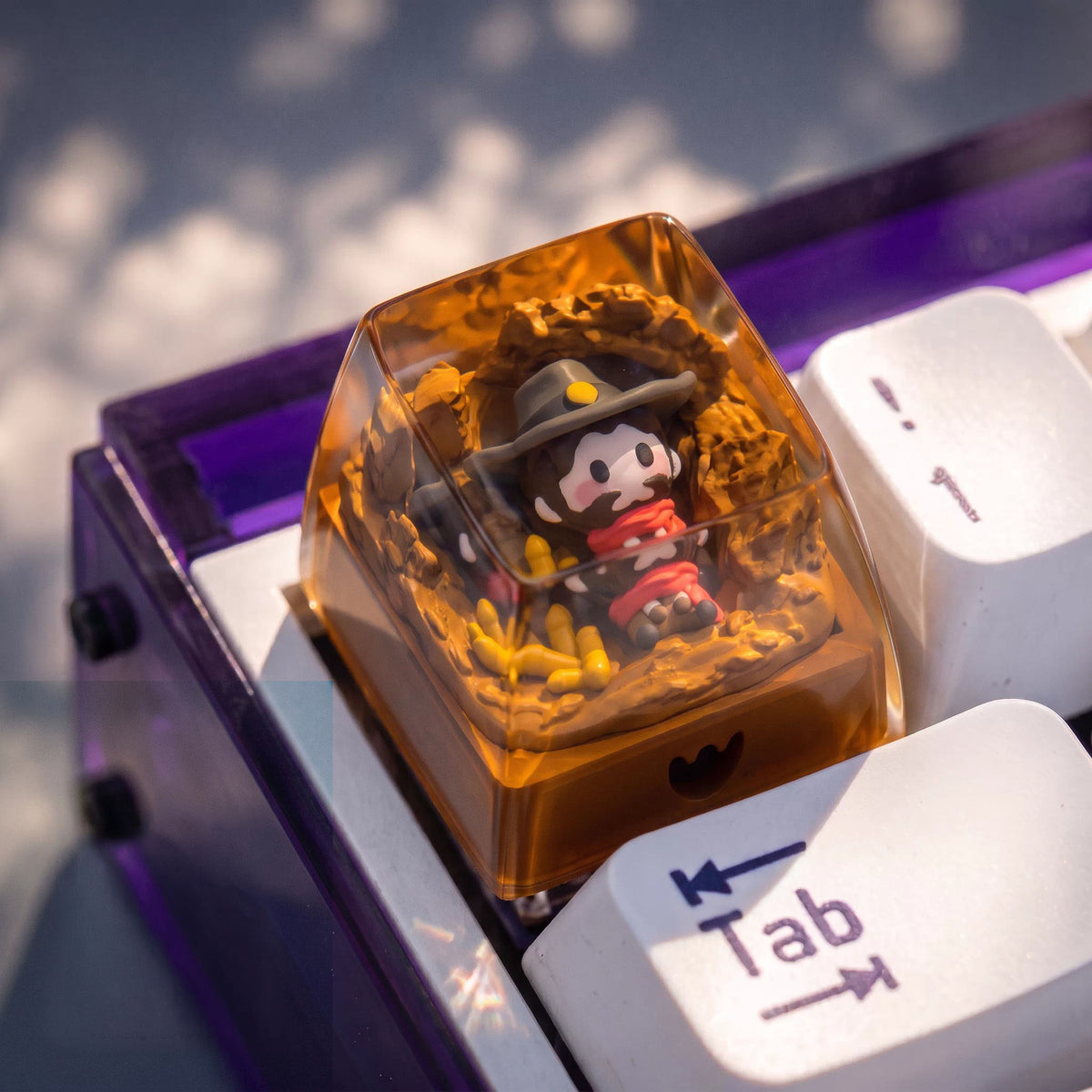 Overwatch Heroes Artisan Resin 3D Keycap
