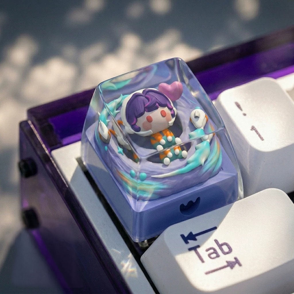 Overwatch Heroes Artisan Resin 3D Keycap
