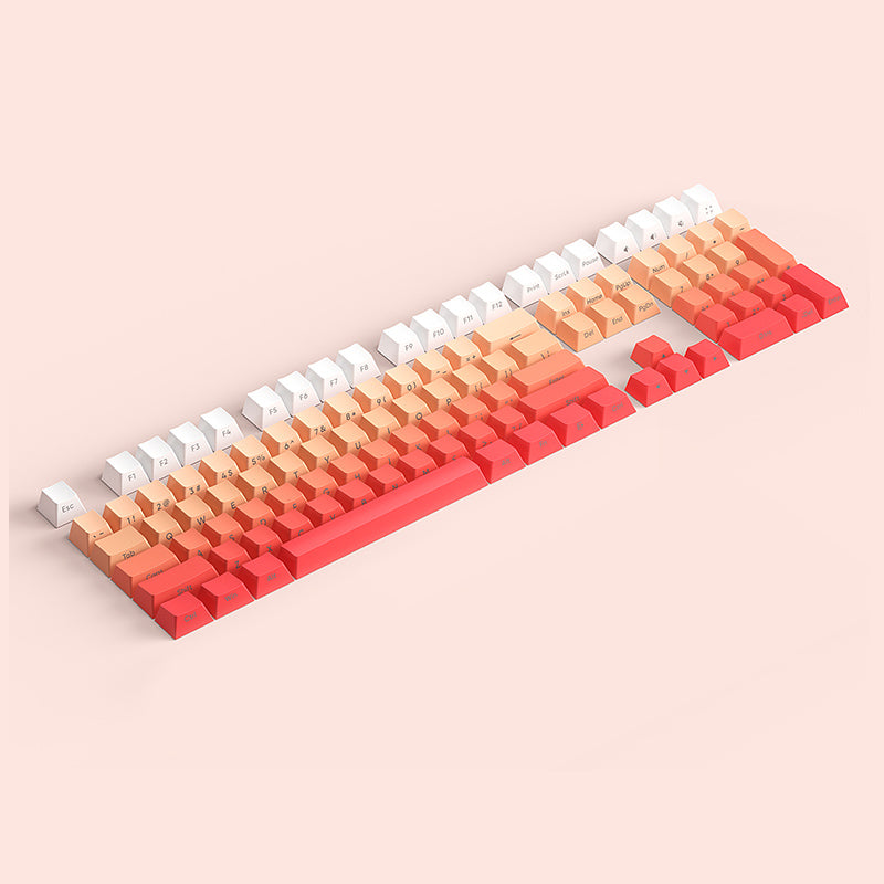 Gradient Shine Through, Side Printed Keycap Set, Cherry Profile, Dye Sub PBT Key Cap