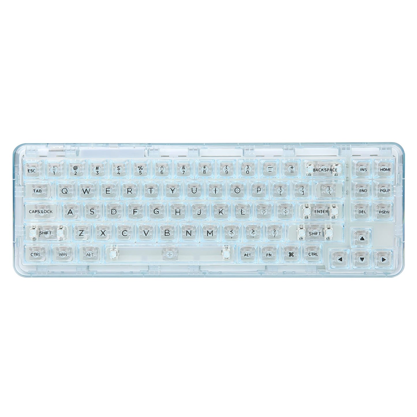 Yunzii X71 Transparent Mechanical Keyboard