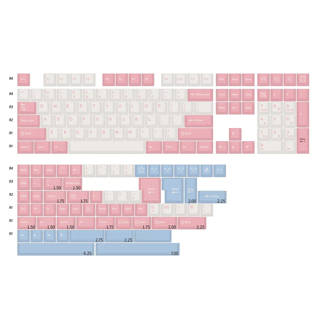 GMK Circus Keycap Set, Cherry Profile, Double Shot ABS Key Cap