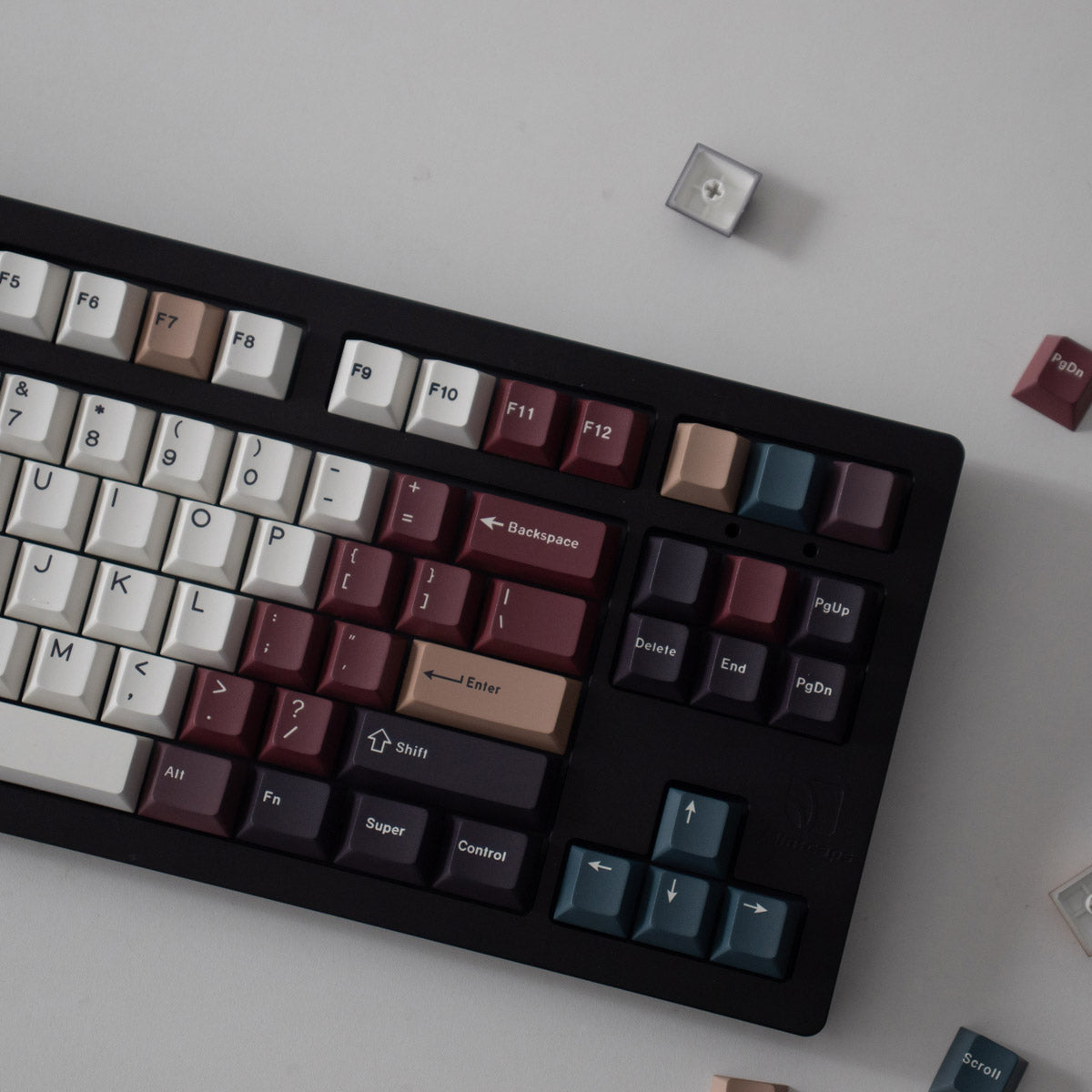 Retro Mixed Lights R1 Keycap Set, Cherry Profile, PBT Dye Sub Key Cap