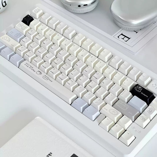 Baker's Diary Cute Keycap Set, Cherry Profile, Dye Sub PBT