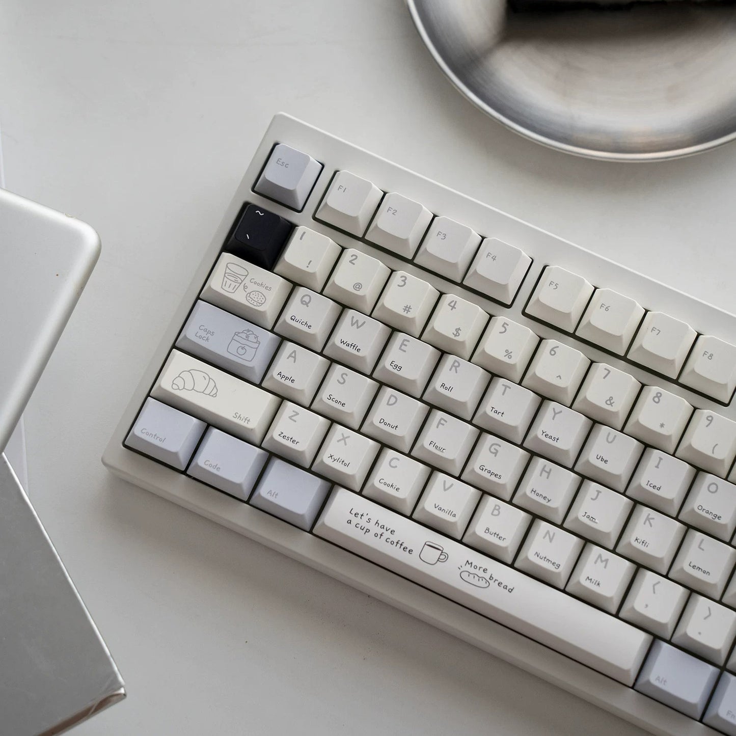 Baker's Diary Cute Keycap Set, Cherry Profile, Dye Sub PBT