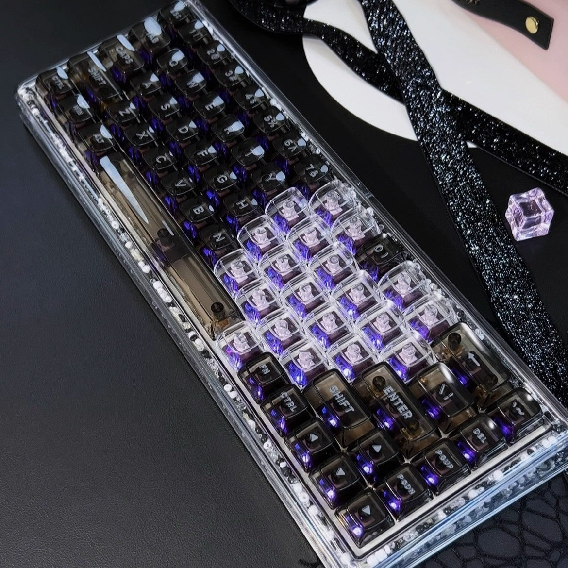 Ainbell Base68 (Beads) Cute Custom Design Keyboard